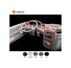 Meriç Isuzu Novo Lüx Ön Torpido Kaplama 41 Parça 2012-› (530158209)-Maun Alüminyum