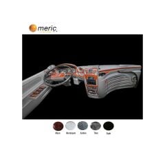Meriç Isuzu Novo Lüx Ön Torpido Kaplama 41 Parça 2012-› (530158209)-Maun Alüminyum