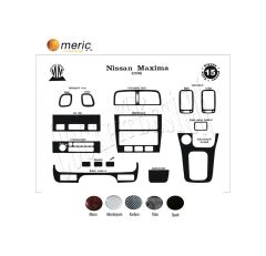 Meriç® Nissan Maxima Ön Torpido Kaplama 15 Parça 1995-2000 (530156875)-Maun Karbon