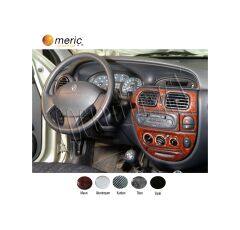 Meriç® Renault Megane Ön Torpido Kaplama 17 Parça 1999-2003 (530157246)-Maun Karbon