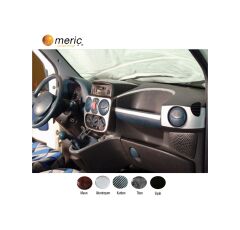 Meriç® Fiat Doblo Ön Torpido Kaplama 26 Parça 2001-2009 (530156215)-Maun Piano Black