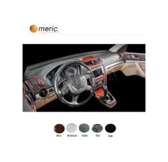 Meriç® Skoda Yeti Ön Torpido Kaplama 21 Parça 2010-› (530157392)-Maun Karbon