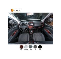 Meriç® Fiat Doblo Ön Torpido Kaplama 27 Parça 2009-2015 (530156216)-Maun Piano Black