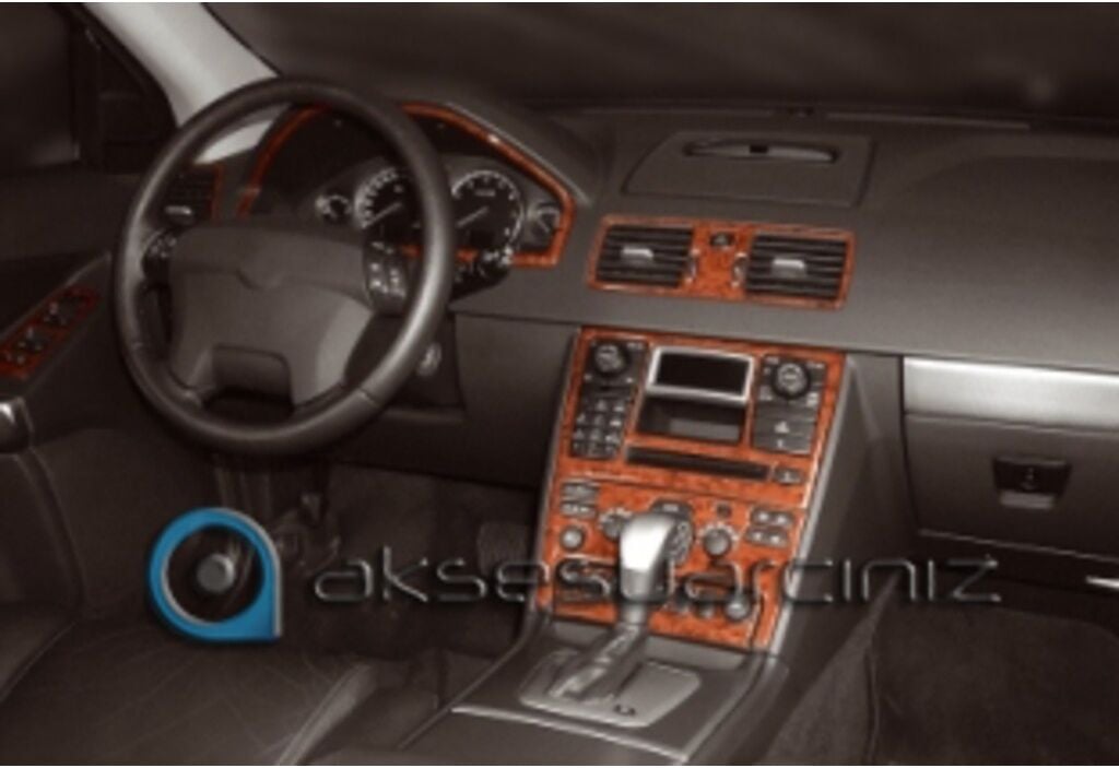 Meriç Volvo Xc 90 Ön Torpido Kaplama 13 Parça 2002-2009 (530157756)-Maun Alüminyum
