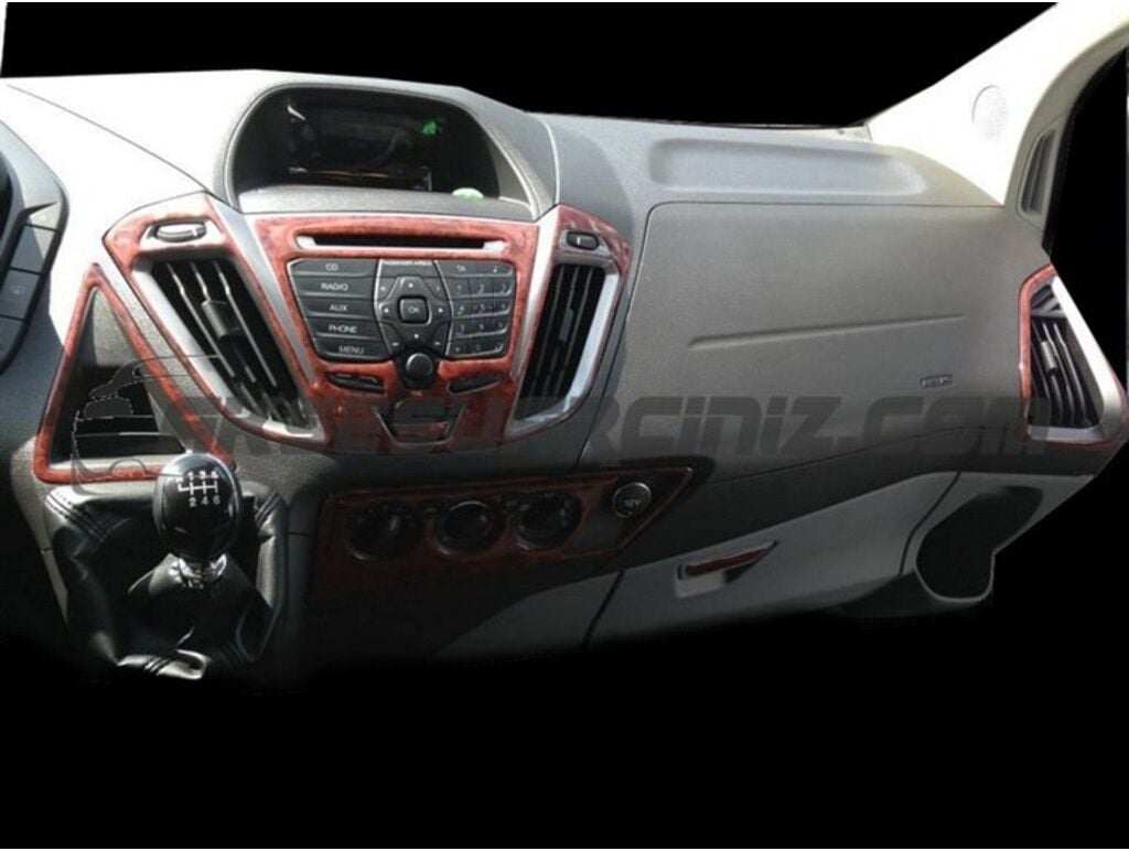 Meriç Ford Custom Tourneo Ön Torpido Kaplama 21 Parça 2014-› (530158062)-Maun Karbon