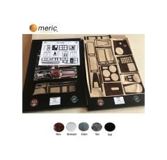 Meriç® Volvo Fh 12 Ön Torpido Kaplama 23 Parça 2002-2016 (530158162)-Maun Piano Black