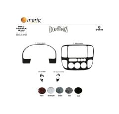 Meriç® Ford Maverick Ön Torpido Kaplama 6 Parça 2001-2009 (530156347)-Maun Titan