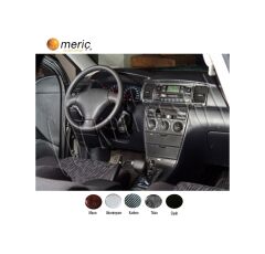Meriç® Toyota Uyumlu Corolla Ön Torpido Kaplama 18 Parça 2002-2004 (530157494) Renk - Alüminyum Maun