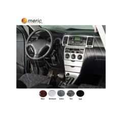 Meriç® Toyota Uyumlu Corolla Ön Torpido Kaplama 18 Parça 2002-2004 (530157494) Renk - Alüminyum Piano Black