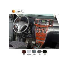 Meriç® Toyota Uyumlu Corolla Ön Torpido Kaplama 18 Parça 2002-2004 (530157494) Renk - Alüminyum Karbon
