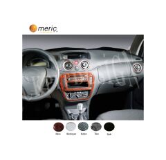 Meriç® Citroen C2 / C3 Ön Torpido Kaplama 11 Parça 2004-2009 (530156097)-Maun Alüminyum