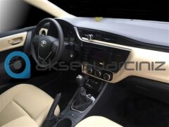 Meriç® Toyota Uyumlu Corolla Ön Torpido Kaplama 16 Parça 2015-› (530157503) Renk - Maun