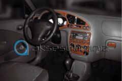Meriç® Ford Fiesta Ön Torpido Kaplama 13 Parça 1999-2002 (530156312)-Maun