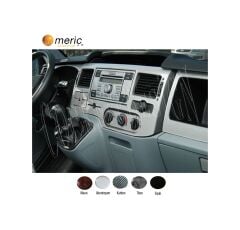 Meriç® Ford Transit Ön Torpido Kaplama 23 Parça 2006-2010 (530158079)-Maun Karbon