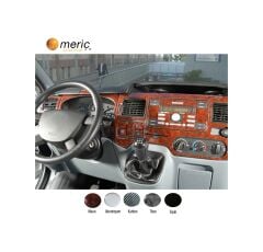 Meriç® Ford Transit Ön Torpido Kaplama 23 Parça 2006-2010 (530158079)-Maun Karbon