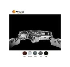 Meriç® Ford Transit Ön Torpido Kaplama 23 Parça 2006-2010 (530158079)-Maun Karbon