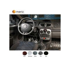 Meriç® Renault Clio 3 Ön Torpido Kaplama 9 Parça 2005-2012 (530157164)-Maun Piano Black