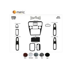 Meriç® Honda Accord Euro Ön Torpido Kaplama 11 Parça 1998-2002 (530156361)-Maun Alüminyum