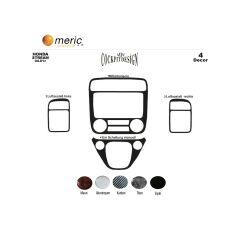 Meriç® Honda Stream Ön Torpido Kaplama 4 Parça 2001-2005 (530156429)-Maun