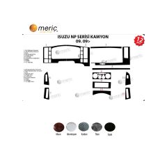 Meriç Isuzu Npr Serisi Ön Torpido Kaplama 12 Parça 2009-› (530158087)-Maun