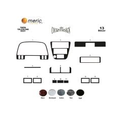 Meriç® Tata Telcoline 4X4 Ön Torpido Kaplama 13 Parça 2004-2009 (530157413)-Maun Karbon