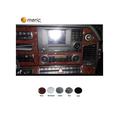 Meriç® Mercedes Actros Mp4 Ön Torpido Kaplama 22 Parça 16-20 (536145523)-Maun Piano Black