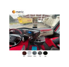 Meriç® Mercedes Actros Mp4 Ön Torpido Kaplama 32 Parça 2021-› (536146724)-Maun Karbon