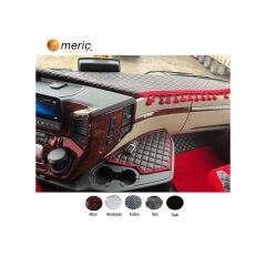 Meriç® Mercedes Actros Mp4 Ön Torpido Kaplama 32 Parça 2021-› (536146724)-Maun Karbon