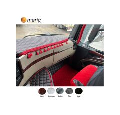 Meriç® Mercedes Actros Mp4 Ön Torpido Kaplama 32 Parça 2021-› (536146724)-Maun Karbon