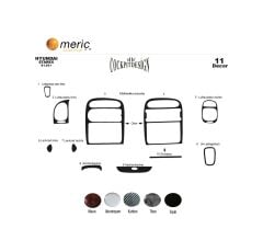 Meriç® Hyundai Starex Ön Torpido Kaplama 11 Parça 2001-2007 (530156519)-Maun Titan