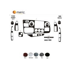 Meriç Ford Cargo Ön Torpido Kaplama 33 Parça 2015-2019 (538616769)-Maun Piano Black