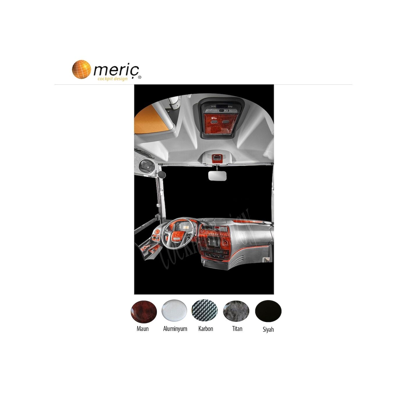 Meriç® Otokar Sultan Ön Torpido Kaplama 27 Parça 2010-2014 (530158330)-Maun