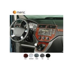Meriç® Ford C-Max Ön Torpido Kaplama 12 Parça 2004-2010 (538623459)-Maun Piano Black