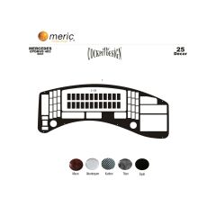 Meriç® Mercedes 403 Ön Torpido Kaplama 25 Parça 2001-2005 (530158476)-Maun Karbon